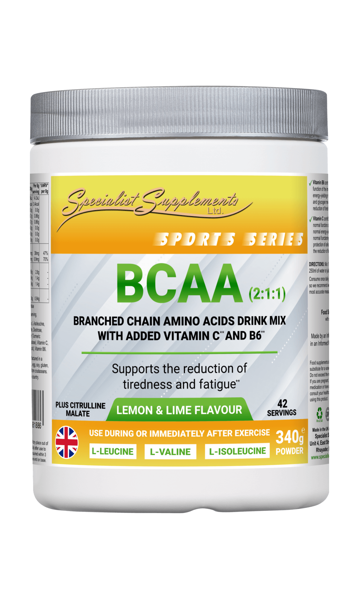 BCAA (Lemon & lime flavour)