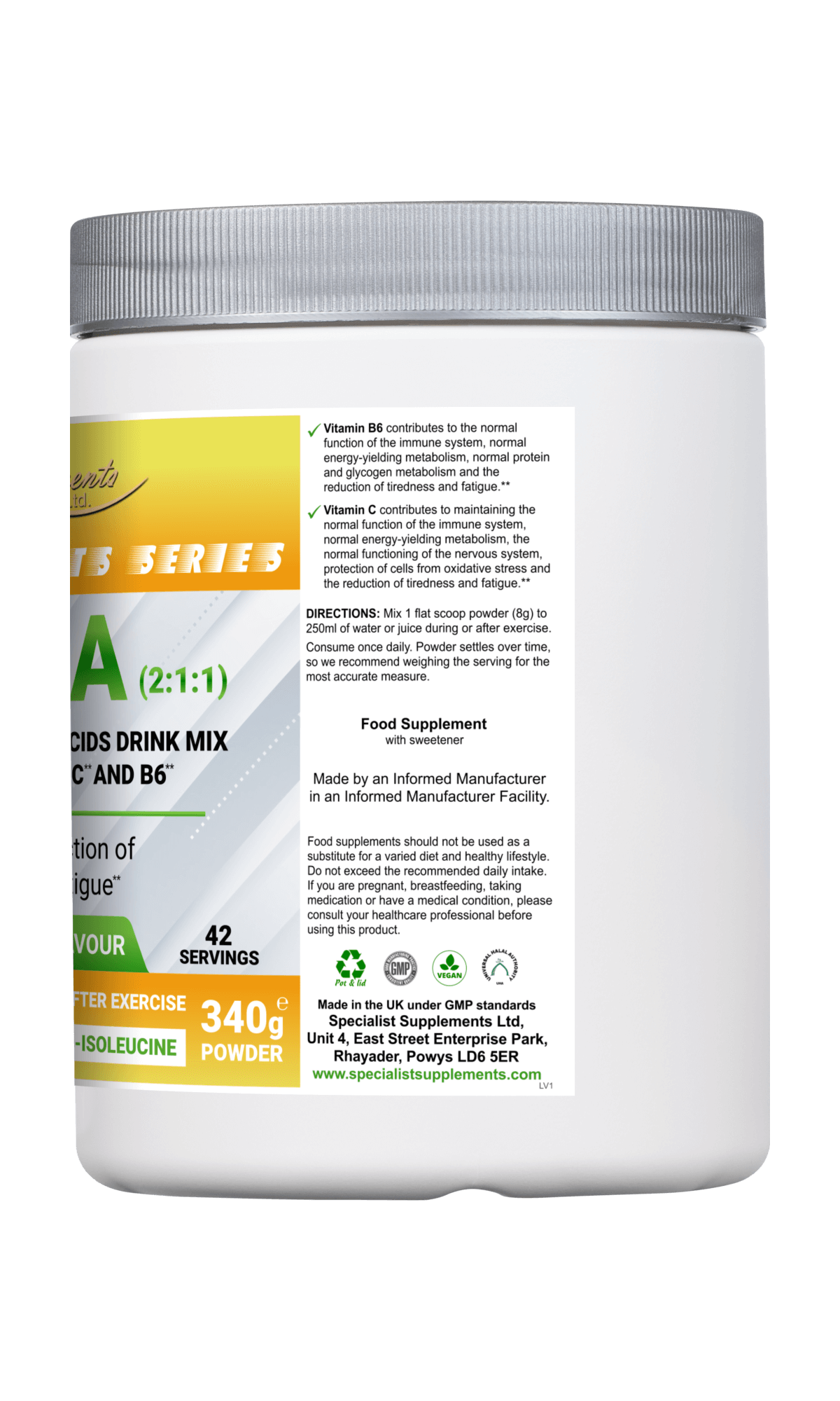 BCAA (Lemon & lime flavour)