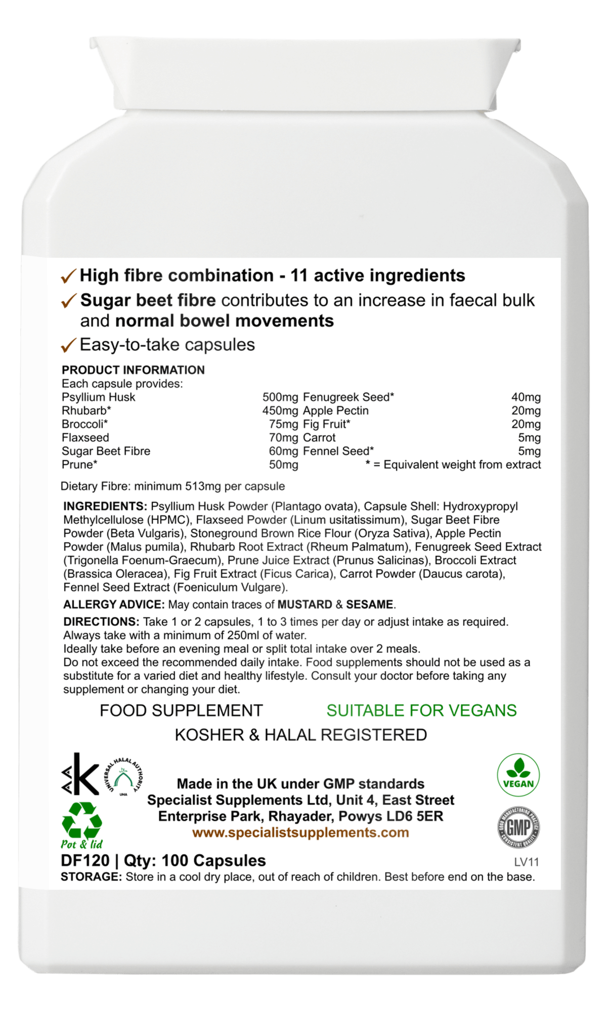 Dietary Fibre Complex