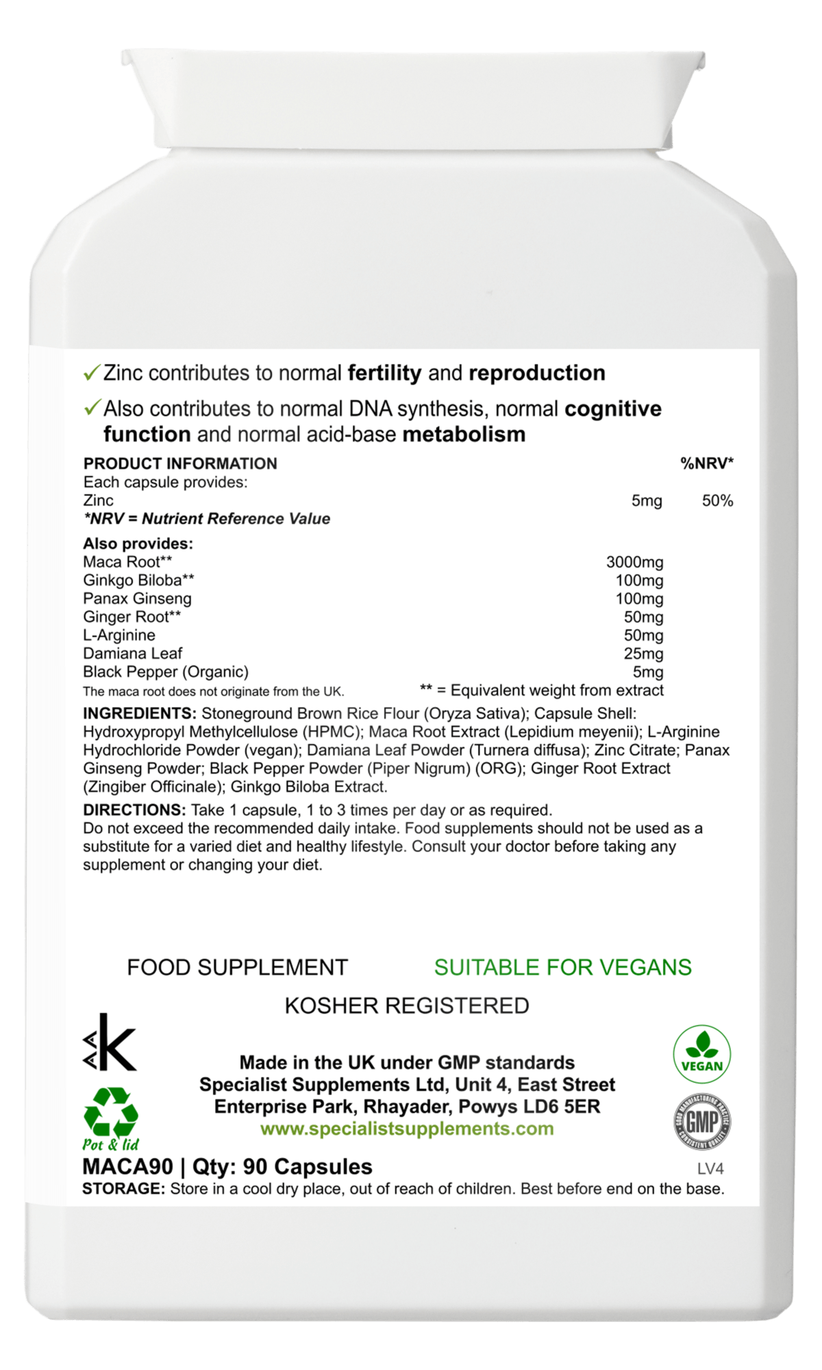 Maca Complex Plus