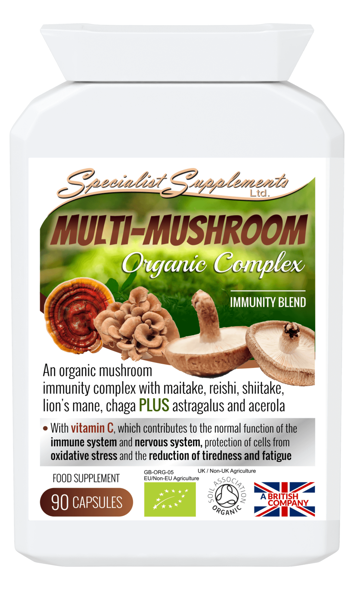 Multi-Mushroom Organic Complex