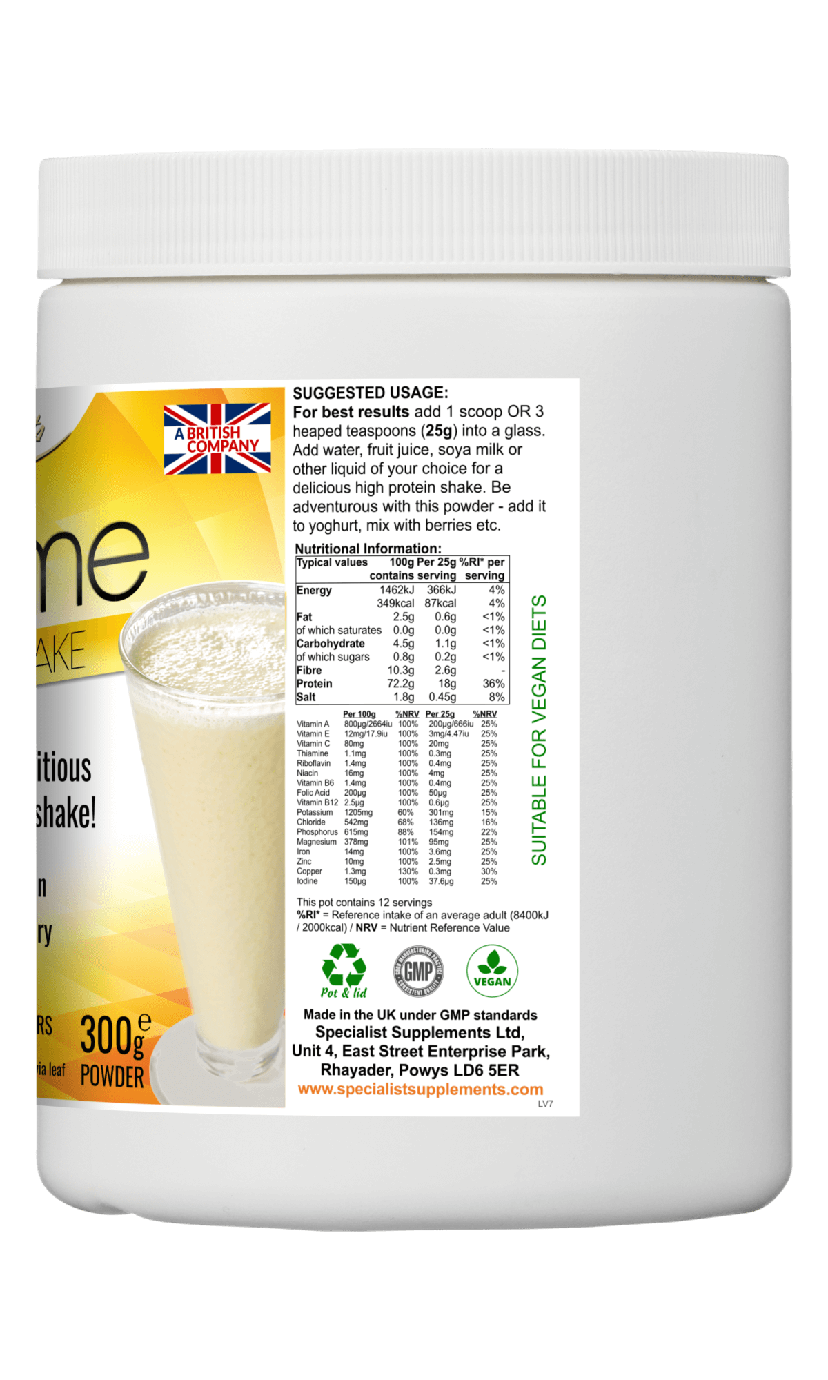 MEALtime (Vanilla flavour)