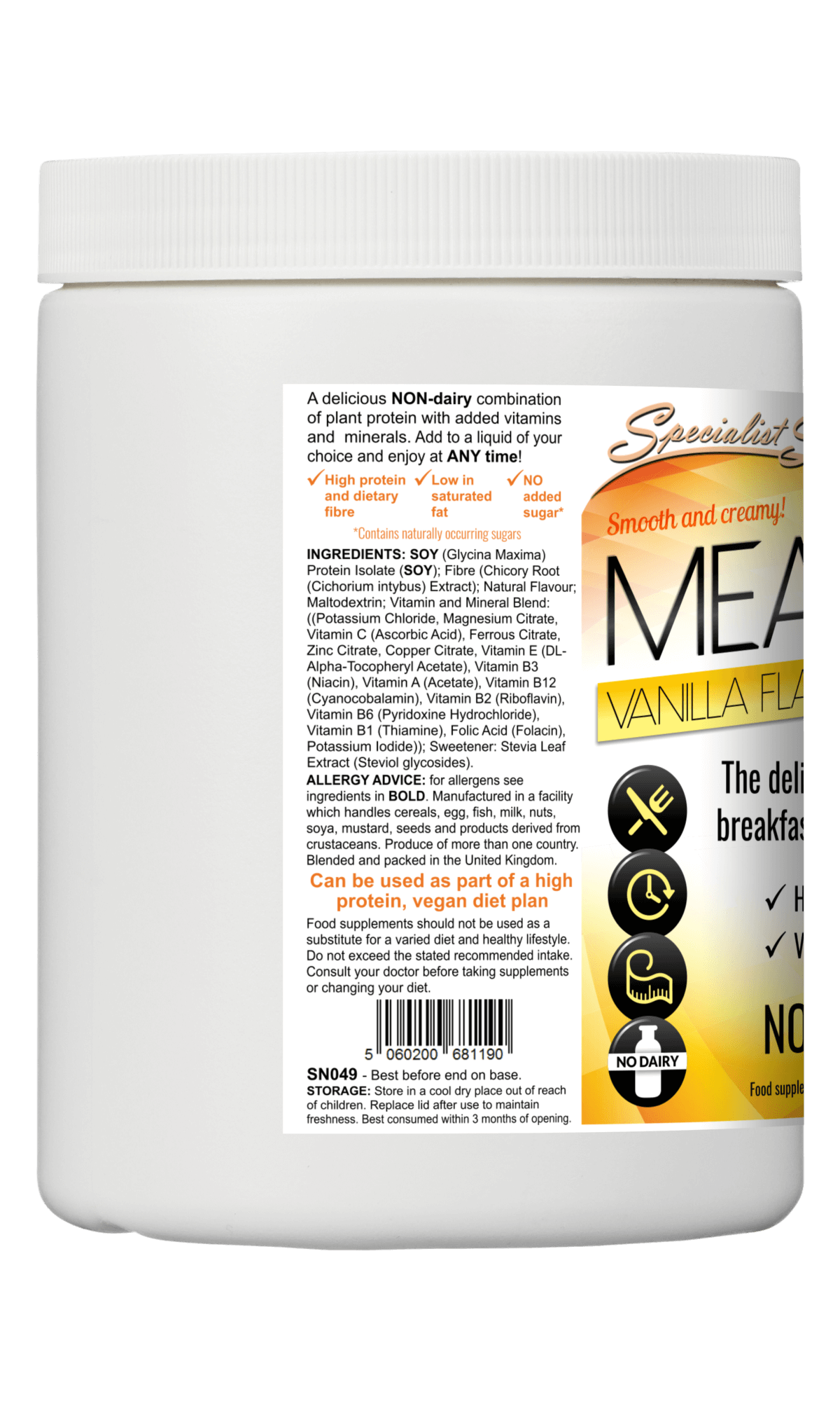 MEALtime (Vanilla flavour)