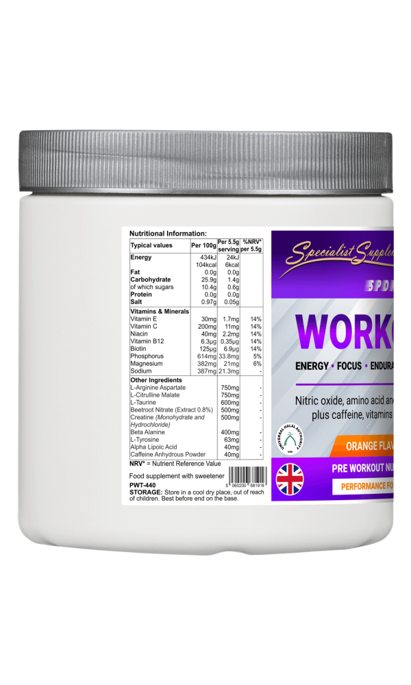 WORKOUT (Orange flavour)