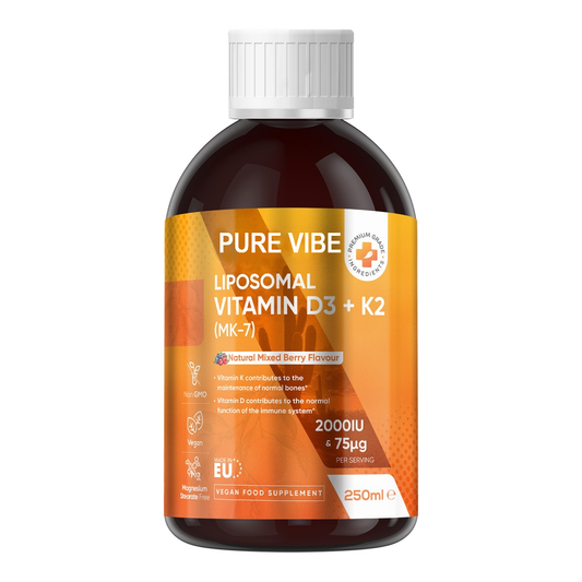 LIPOSOMAL Vitamins D3 + K2 drops