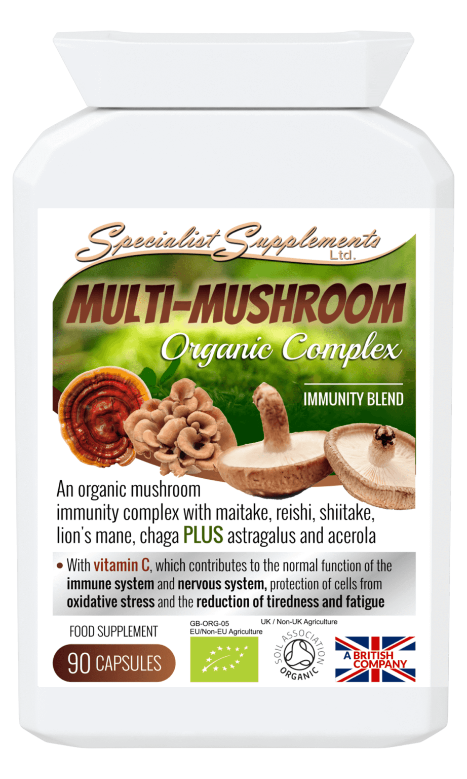 Multi-Mushroom Organic Complex