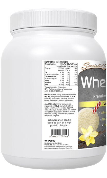 WheyNourish (Vanilla flavour)