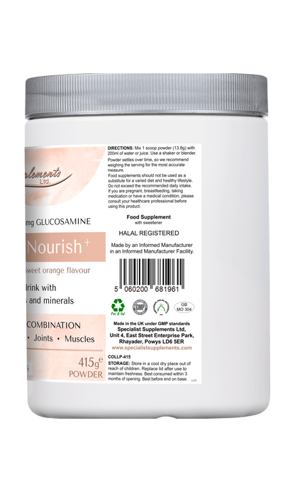 Collagen Nourish + (Sweet orange flavour)