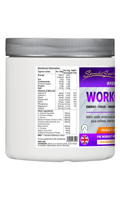 WORKOUT (Orange flavour)
